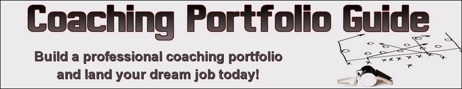 Coaching Portfolio Guide - develop a professional coaching portfolio for sport coaches